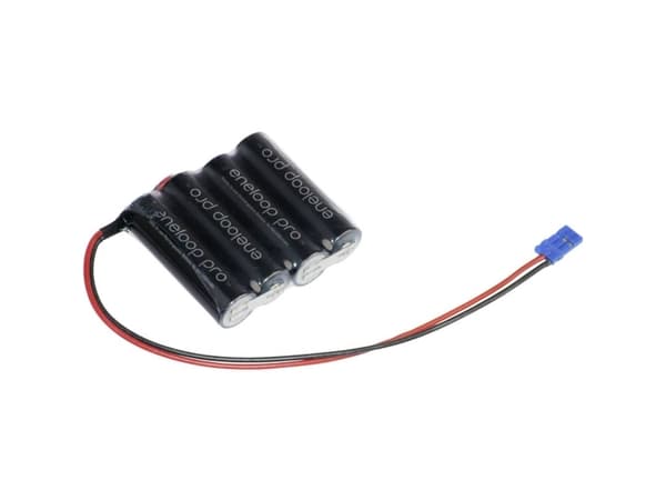 Panasonic eneloop Pro Reihe F1x4 Graupner Batteripakke Celletal: 4 Batteristørrelse: R6 (AA) Kabel, Stik NiMH 4.8 V 2450 mAh