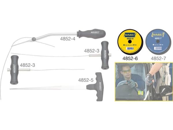 HAZET 4852-6, Kobber, 0,6 mm, 22 m, Tyskland