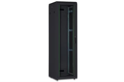 DIGITUS Professional Unique DN-19 32U-6/6-B-1 - Rack skap - svart, RAL 9005 - 32U - 19"