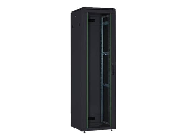 DIGITUS Professional DN-19 32U-8/8-B-1 - Rack skåp - svart, RAL 9005 - 32U - 19"