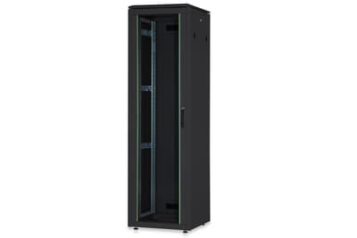 DIGITUS Professional Unique DN-19 42U-6/6-B-1 - Rack skåp - svart, RAL 9005 - 42U - 19"