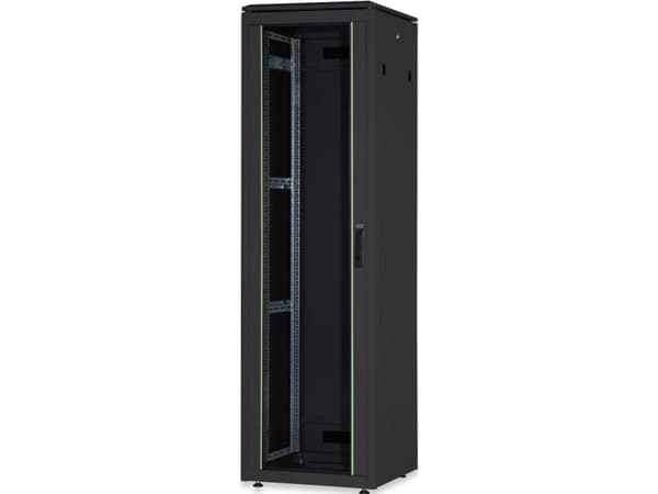 DIGITUS Professional Unique DN-19 42U-6/6-B-1 - Rack skåp - svart, RAL 9005 - 42U - 19"