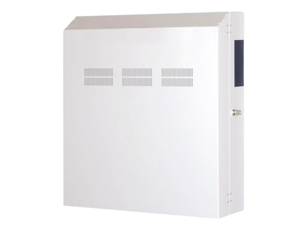 DIGITUS Professional DN-19 WM-V6U-SL - Skåp - väggmonterbart - ljusgrå, RAL 7035 - 6U - 19"