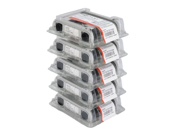 Evolis High Trust 1/2 YMCKOKO Ribbon - YMCKO - utskriftsbånd (farge, halvpanel) - for Evolis Primacy, Zenius