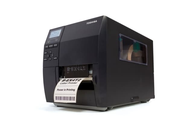 Toshiba TEC B-EX4T2-TS12-QM-R - Etikettskrivare - direkt termisk/termisk överföring - Rulle (20 cm) - 300 dpi - upp till 304 mm/sek - USB 2.0, LAN