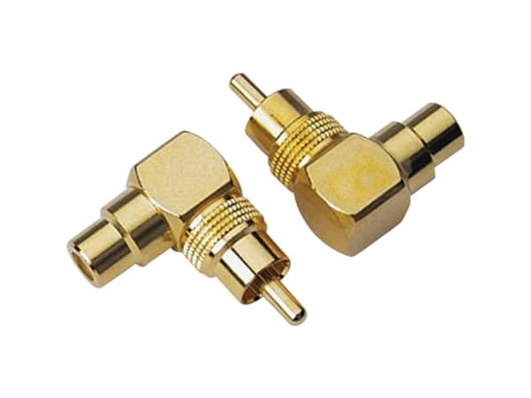 Sinuslive CWS Phono Angle Adapter [1x RCA pistoke - 1x RCA liitin]