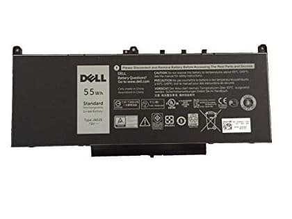 Dell - Batteri til bærbar PC - litiumpolymer - 4-cellers - 55 Wh - svart - for Latitude E7270, E7470