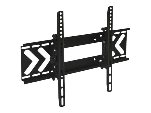 libox BERLIN - Konsol - för LCD-TV - stål - svart - skärmstorlek: 37"-70" - monteringsgränssnitt: 600 x 400 mm - väggmonterbar