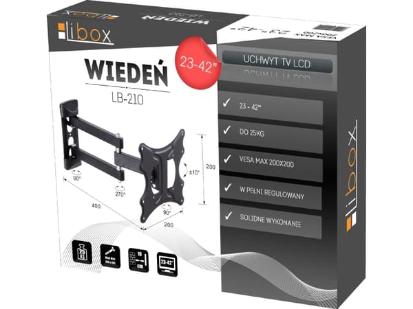 Libox LB-210 veggfeste 23'' - 42''