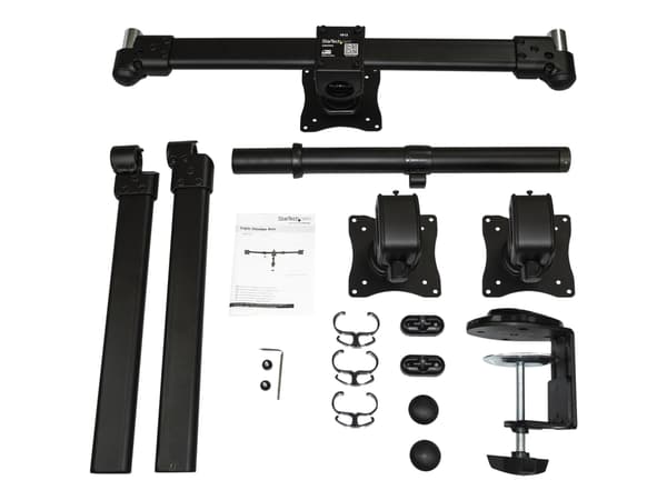 StarTech.com Skrivbordsmonterad trippel monitorarm - ledad - Justerbar arm - för 3 monitorer - massivt stål - skärmstorlek: 13"-27" - för P/N: DK30CH