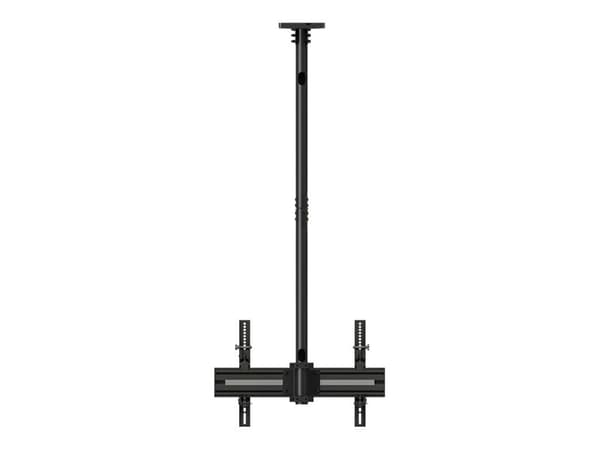 Multibrackets M Pro MBC1U - Monteringssett (takmontering) - for LCD-skjerm - aluminium, stål - svart - skjermstørrelse: 40"-65" - takmonterbar