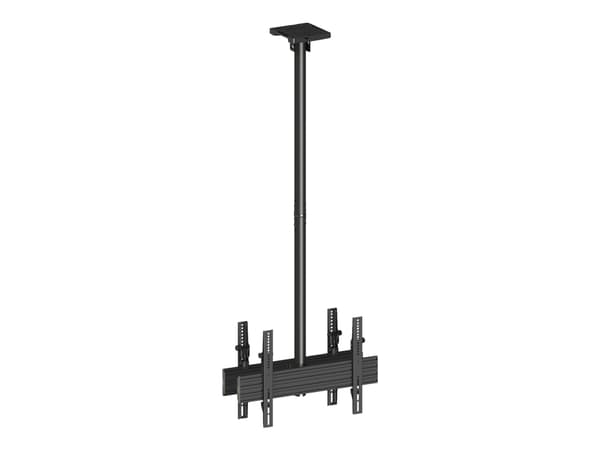 Multibrackets M Ceiling Mount Pro MBC1UX2 - Monteringssats (takplatta, skyddslock för takplatta, 4 lutningsarmar, 2 stångklämmor, 2 skenor, 2 förläng