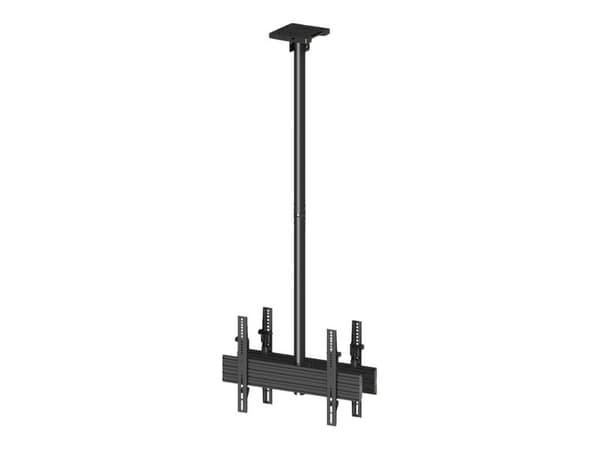 Multibrackets M Ceiling Mount Pro MBC1UX2 - Monteringssats (takplatta, skyddslock för takplatta, 4 lutningsarmar, 2 stångklämmor, 2 skenor, 2 förläng