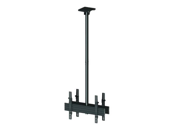 Multibrackets M Ceiling Mount Pro MBC1UX2 - Monteringssats (takplatta, skyddslock för takplatta, 4 lutningsarmar, 2 stångklämmor, 2 skenor, 2 förläng