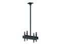 Miniatyrbild 1 av 5: Multibrackets M Ceiling Mount Pro MBC1UX2 - Monteringssats (takplatta, skyddslock för takplatta, 4 lutningsarmar, 2 stångklämmor, 2 skenor, 2 förläng