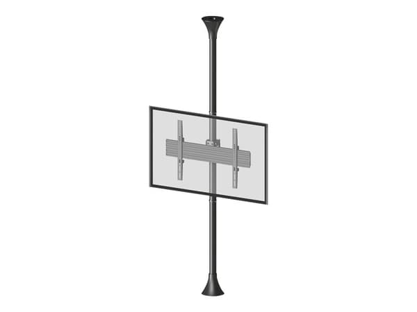 Multibrackets M Pro Single Side MBFC1U - Monteringssats (klämfäste för stång, stångslut, VESA monteringsfäste, intern stångkoppling, 2 förlängningsrö