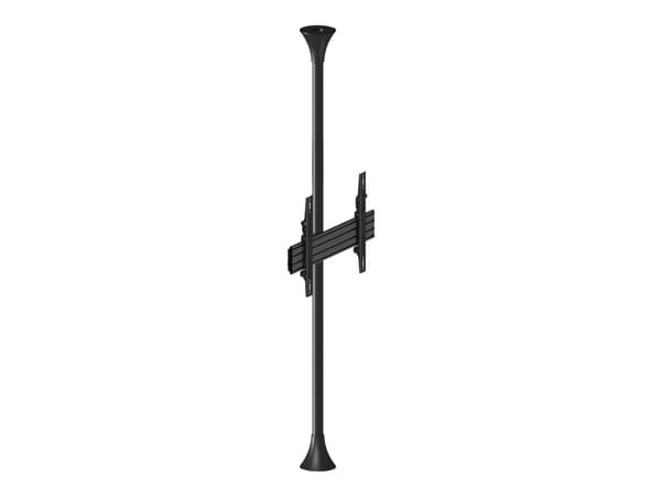 Multibrackets M Pro Single Side MBFC1U - Monteringssats (klämfäste för stång, stångslut, VESA monteringsfäste, intern stångkoppling, 2 förlängningsrö
