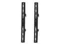 Miniatyrbilde 4 av 5: Multibrackets M Pro Series - Monteringssett (2 faste armer) - stål - svart - skinnemontering