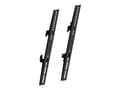 Miniatyrbilde 5 av 5: Multibrackets M Pro Series - Monteringssett (2 faste armer) - stål - svart - skinnemontering