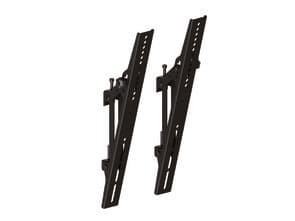 Multibrackets M Pro Series - Monteringssett (tippearm) - aluminium, stål - svart - skinnemontering (en pakke 2)