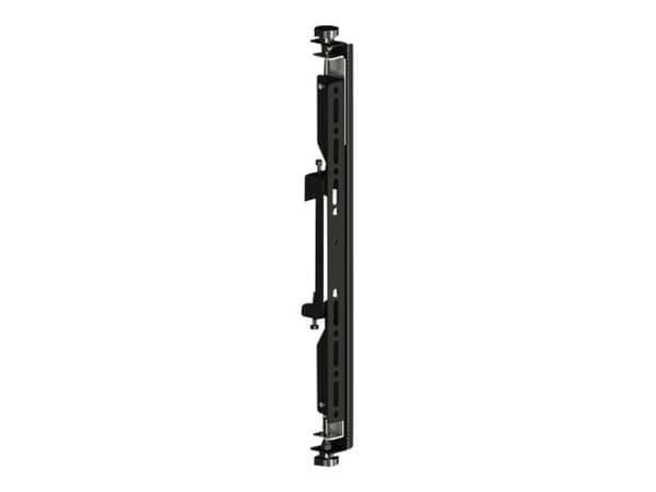 Multibrackets M Pro 400mm - Monteringskomponent (2 justerbare armer) - for LCD-skjerm - stål - svart - skjermstørrelse: 40"-65"