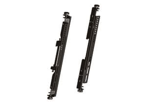 Multibrackets M Pro 400mm - Monteringskomponent (2 justerbare armer) - for LCD-skjerm - stål - svart - skjermstørrelse: 40"-65"