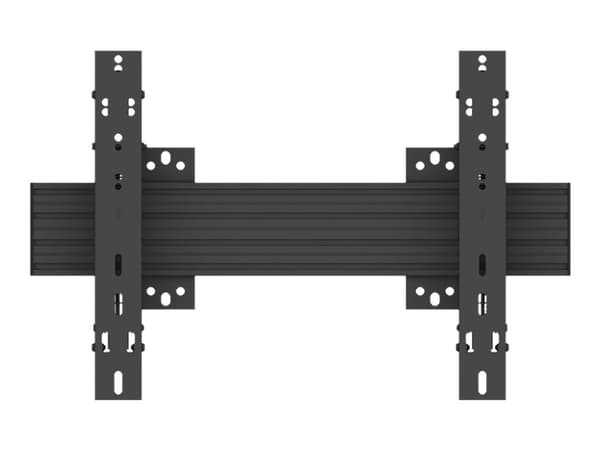 Multibrackets M Wallmount Pro MBW1U Micro-Adjustable - Konsol - för LCD-display - aluminium, stål - svart - skärmstorlek: 40"-65" - väggmonterbar