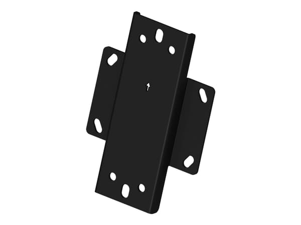 Multibrackets M Pro Small - Monteringskomponent (veggplate) - stål - svart