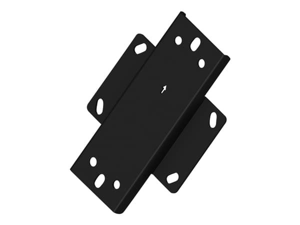 Multibrackets M Pro Small - Monteringskomponent (veggplate) - stål - svart