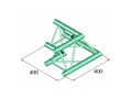 Miniatyrbilde 3 av 3: Alutruss DECOLOCK DQ3-PAC21 3-punkt traverse Hjørne 90 °