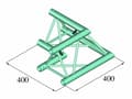 Miniatyrbilde 2 av 3: Alutruss DECOLOCK DQ3-PAC21 3-punkt traverse Hjørne 90 °
