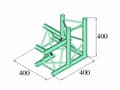 Miniatyrbilde 2 av 3: Alutruss DECOLOCK DQ3-PAL34 3-punkt traverse 3-vejs-hjørne 90 °