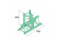 Miniatyrbilde 3 av 3: Alutruss DECOLOCK DQ3-PAT35 3-punkt traverse T-stykke 90 °