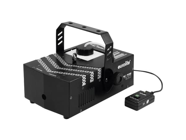 Eurolite DYNAMIC FOG 700 Dimmaskin Inkl. kabel fjärrkontroll, inkl. monteringsfäste, med ljuseffekt