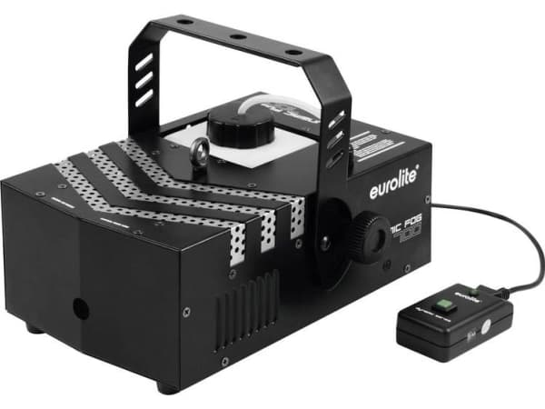 Eurolite DYNAMIC FOG 700 Dimmaskin Inkl. kabel fjärrkontroll, inkl. monteringsfäste, med ljuseffekt