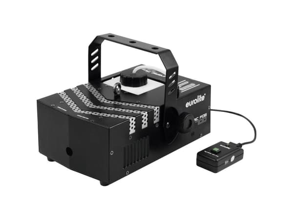 Eurolite DYNAMIC FOG 700 Dimmaskin Inkl. kabel fjärrkontroll, inkl. monteringsfäste, med ljuseffekt