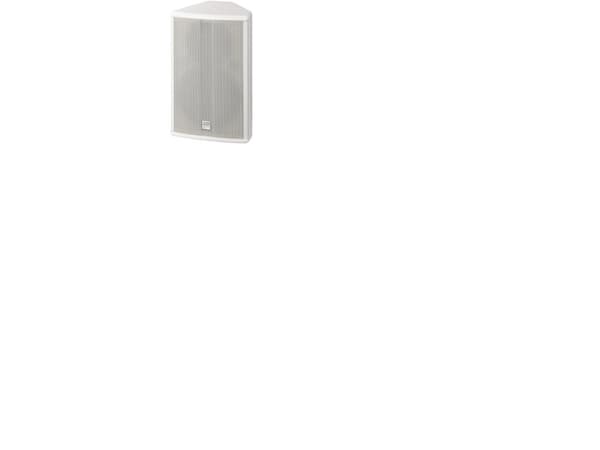 Monacor PAB-308/WS, 2-veis, Tak-Monterbart, Gulv, Vegg.monterbar, Hvit, MDF, Metall, 125 W, 250 W