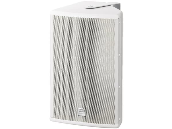 Monacor PAB-308/WS, 2-veis, Tak-Monterbart, Gulv, Vegg.monterbar, Hvit, MDF, Metall, 125 W, 250 W