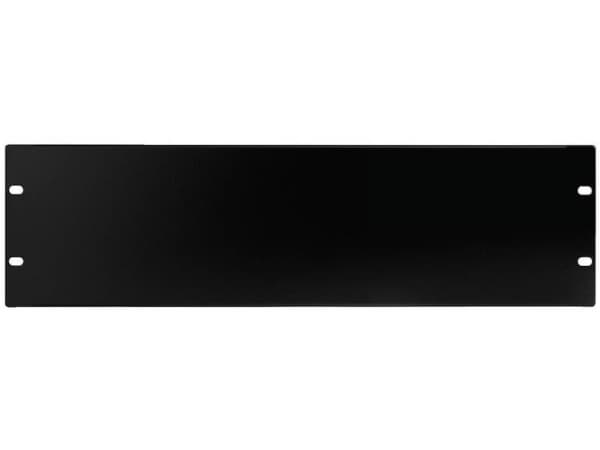 Monacor RCP-8703U, Sort, Stål, 3U, 48,3 cm (19"), 483 mm, 132,5 mm