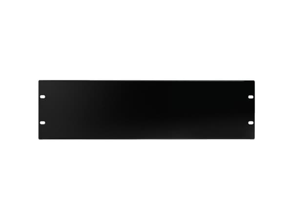 Monacor RCP-8703U, Sort, Stål, 3U, 48,3 cm (19"), 483 mm, 132,5 mm