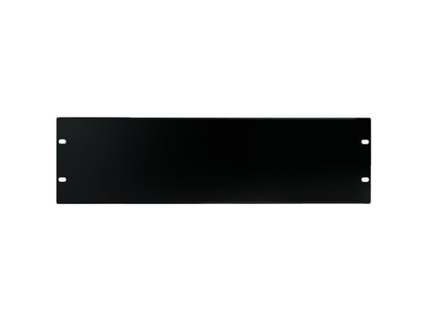 Monacor RCP-8703U, Svart, Stål, 3U, 48,3 cm (19"), 483 mm, 132,5 mm