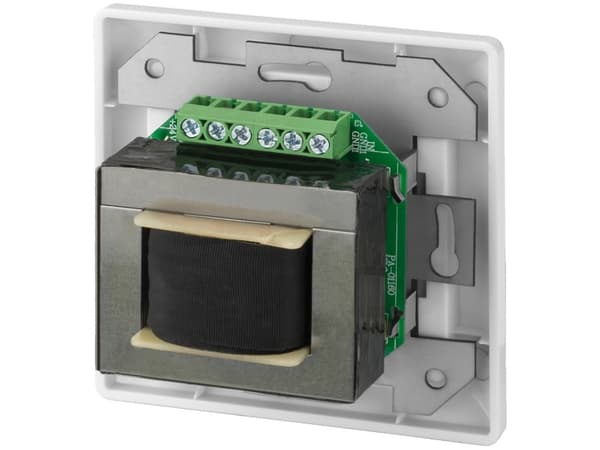 Monacor ATT-5100PEU, Vridbart volymreglage, Väggmonterad, Vit, ATT-5100PEU, 50 - 18000 hz, 100 W