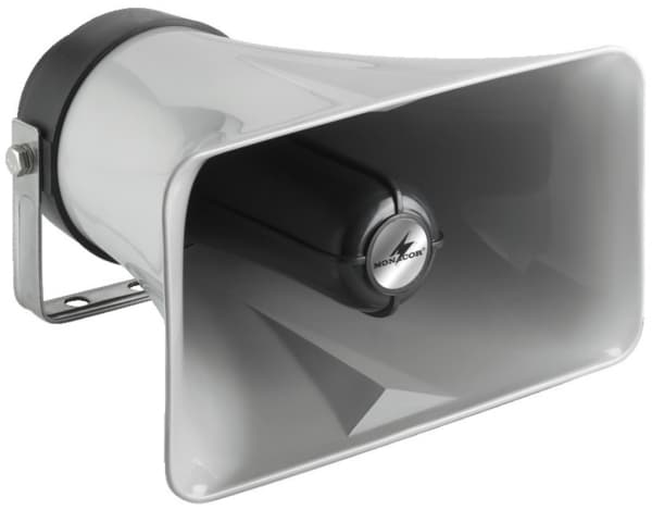Monacor NR-33KS, Seinäkiinnitteinen, 12 W, 25 W, 8 O, 106 dB, 275 - 7000 Hz Harmaa
