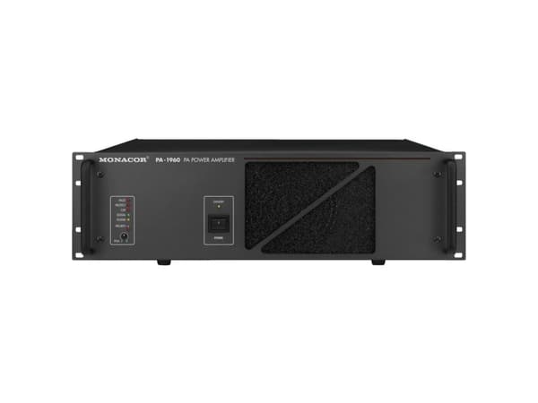 Monacor PA-1960 ELA-vahvistimet 960 W