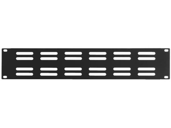 Monacor RCP-8722U, Svart, 2U, 483 mm, 89 mm, 1 styck