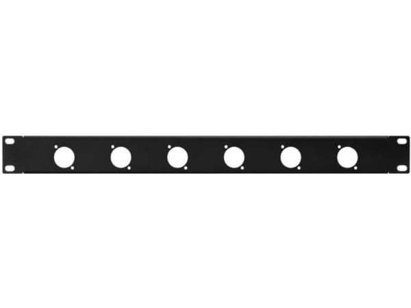 Monacor RCP-8731U, Sort, 1U, 482 mm, 44,2 mm