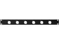 Miniatyrbilde 5 av 5: Monacor RCP-8731U, Sort, 1U, 482 mm, 44,2 mm
