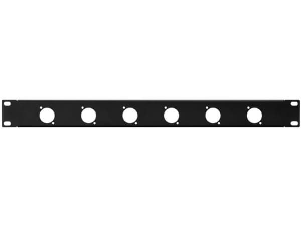 Monacor RCP-8731U, Sort, 1U, 482 mm, 44,2 mm