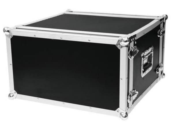 Omnitronic CO DD 19 tums rack 6 U Trä inkl. grepp
