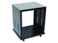 Miniatyrbild 3 av 3: Omnitronic SR-19 19 tommers rack 12 U Stål inkl. hjul